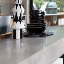 Ingrid Concrete-Effect 220cm Dining Table -Housing Units Shop 296a8f8f72558d16565cfcab6a6ca95e