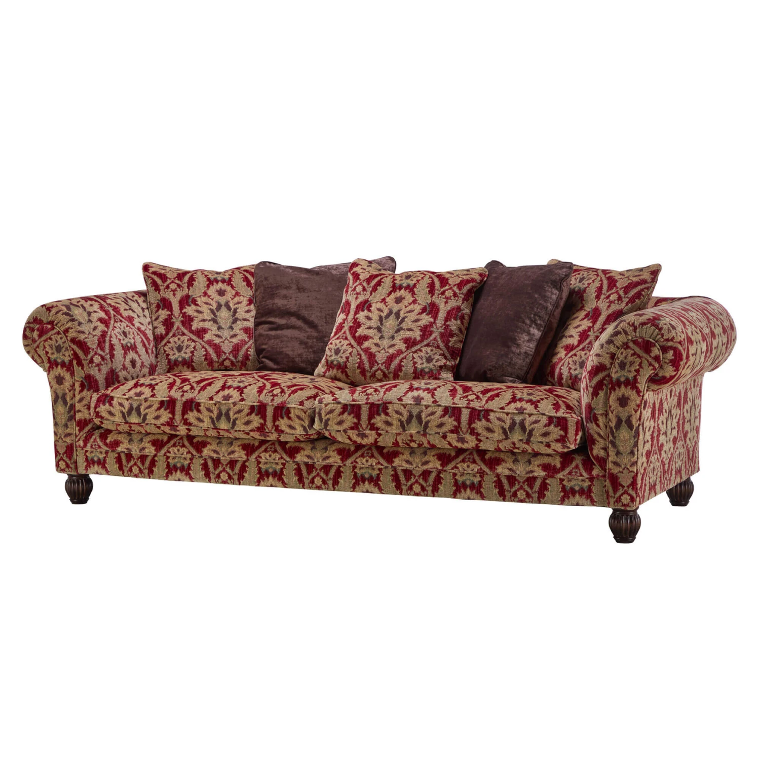 Tetrad Elgar Enigma Claret Red Fabric Grand Sofa 4 Tetrad Elgar Enigma Claret Red Fabric Grand Sofa - Image 2