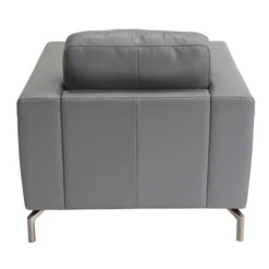 Natuzzi Editions Milano Grey Leather Armchair -Housing Units Shop 2af7629a1658eefc2fefbccc8cbce989