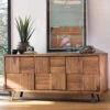 Harrington Solid Oak 3 Door Sideboard