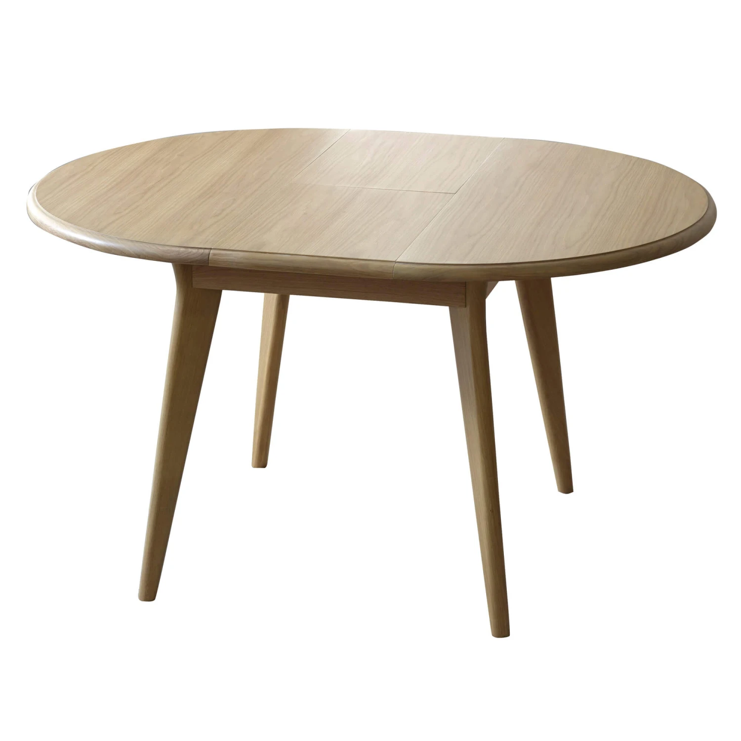 Stockholm Light Oak 105cm Compact Round Extending Dining Table 5 Stockholm Light Oak 105cm Compact Round Extending Dining Table - Image 3