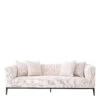 Eichholtz Cesare 3 Seater Sofa In Lyssa Off-White Fabric