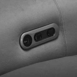 Frascati Misty Grey Fabric Power Recliner Armchair -Housing Units Shop 2dd595c73afc75cc58a53064cdac5a1f