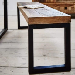 Malmo Reclaimed Timber Large Dining Table Bench 15 Malmo Reclaimed Timber Large Dining Table Bench -Housing Units Shop 2e414a93cab0b0a3bfbb7d4466df5f79