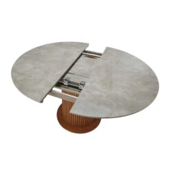 Ariana Round Concrete Effect Top Dining Table -Housing Units Shop 2f4fc726aeb5a7de5074c699d4e9cbdc