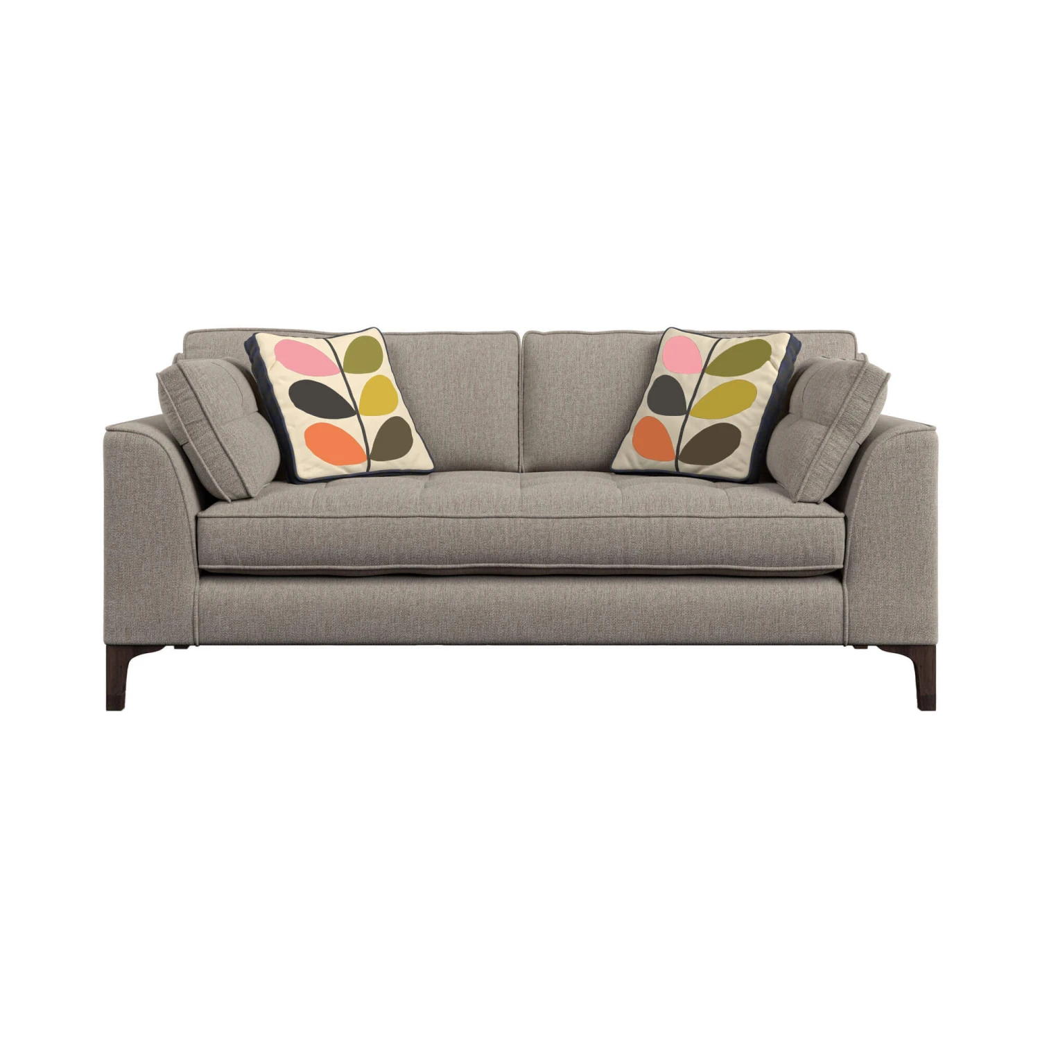 Orla Kiely Arklow Blythe Oatmeal Fabric Medium Sofa 3 Orla Kiely Arklow Blythe Oatmeal Fabric Medium Sofa