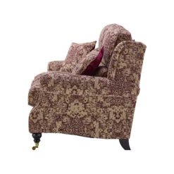 Parker Knoll Oakham Claret Red Fabric Large 2 Seater Sofa -Housing Units Shop 3027ca0462aeb23a10a67013ae818ba8