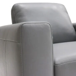 Natuzzi Editions Milano Grey Leather Armchair -Housing Units Shop 306f28d0c576e39a49c3999113a9fb55