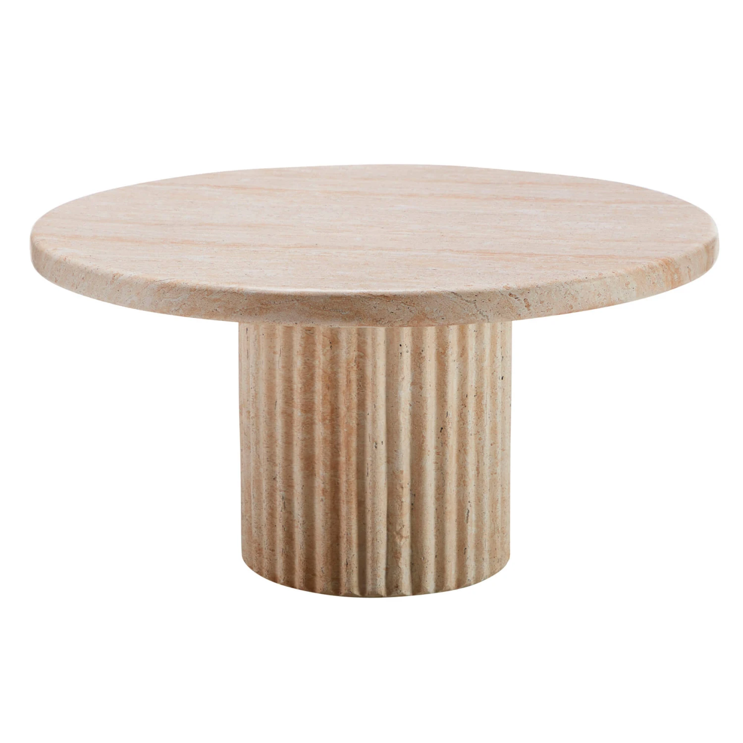Albana Travertine Effect Coffee Table 3 Albana Travertine Effect Coffee Table