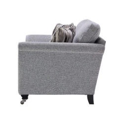 Buxton Grey Fabric Small 2 Seater Sofa -Housing Units Shop 310edf6c08d13ae2a3f8540c136395bb