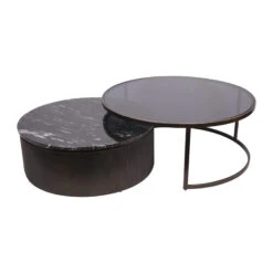 Libra Belvedere Black Nesting Coffee Tables -Housing Units Shop 311cb971b20b2148bfa552ec8e6bc33b