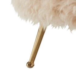 Cream Sheepskin Fur Accent Chair -Housing Units Shop 321850c4796e6bde13ebaf9a347771e1 1