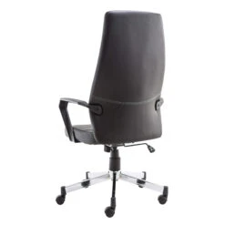 Bala Black Faux Leather High-Back Office Chair -Housing Units Shop 3358ad9dbec1fa2ac24b70b95f3aef2b
