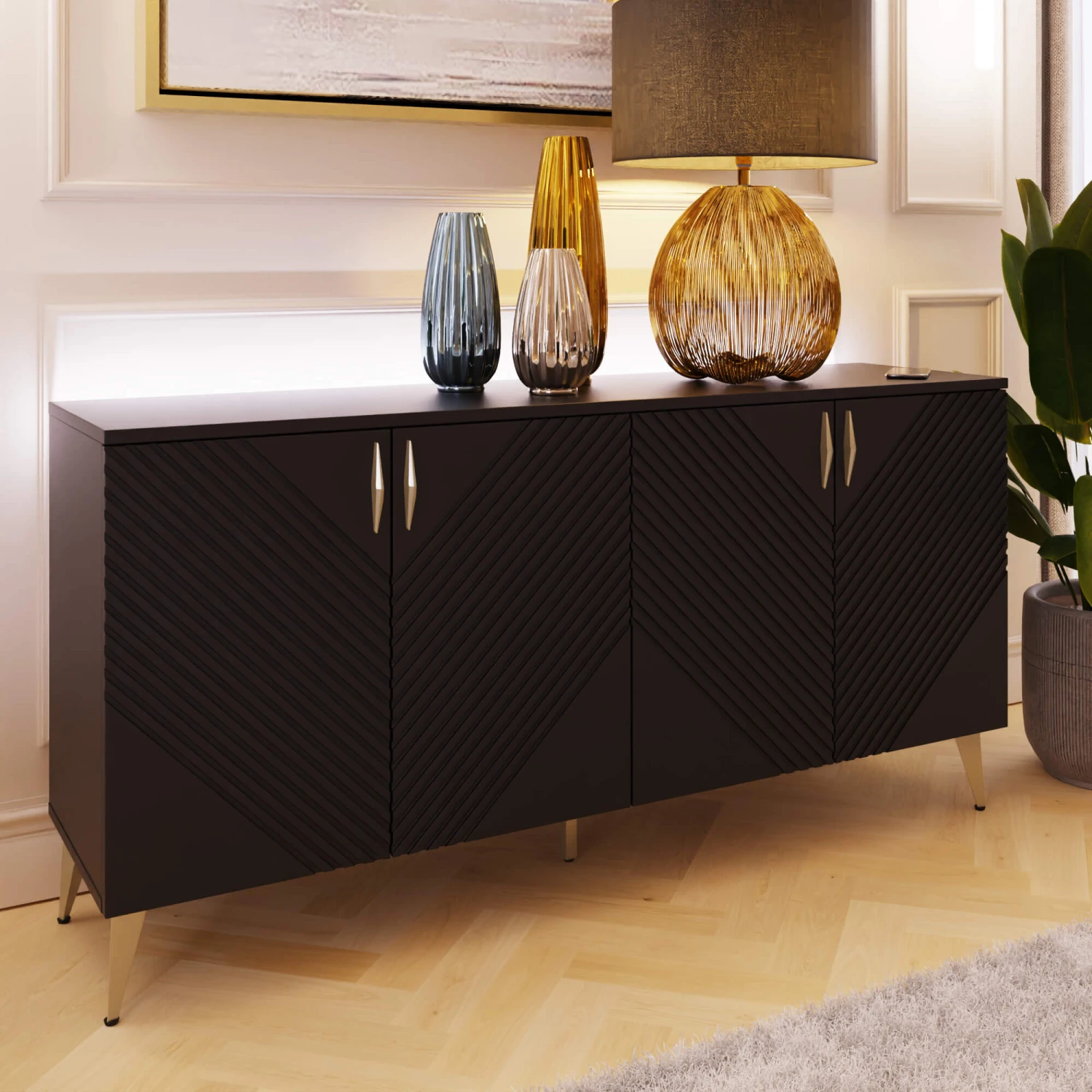 Frank Olsen Ava Black Sideboard 3 Frank Olsen Ava Black Sideboard
