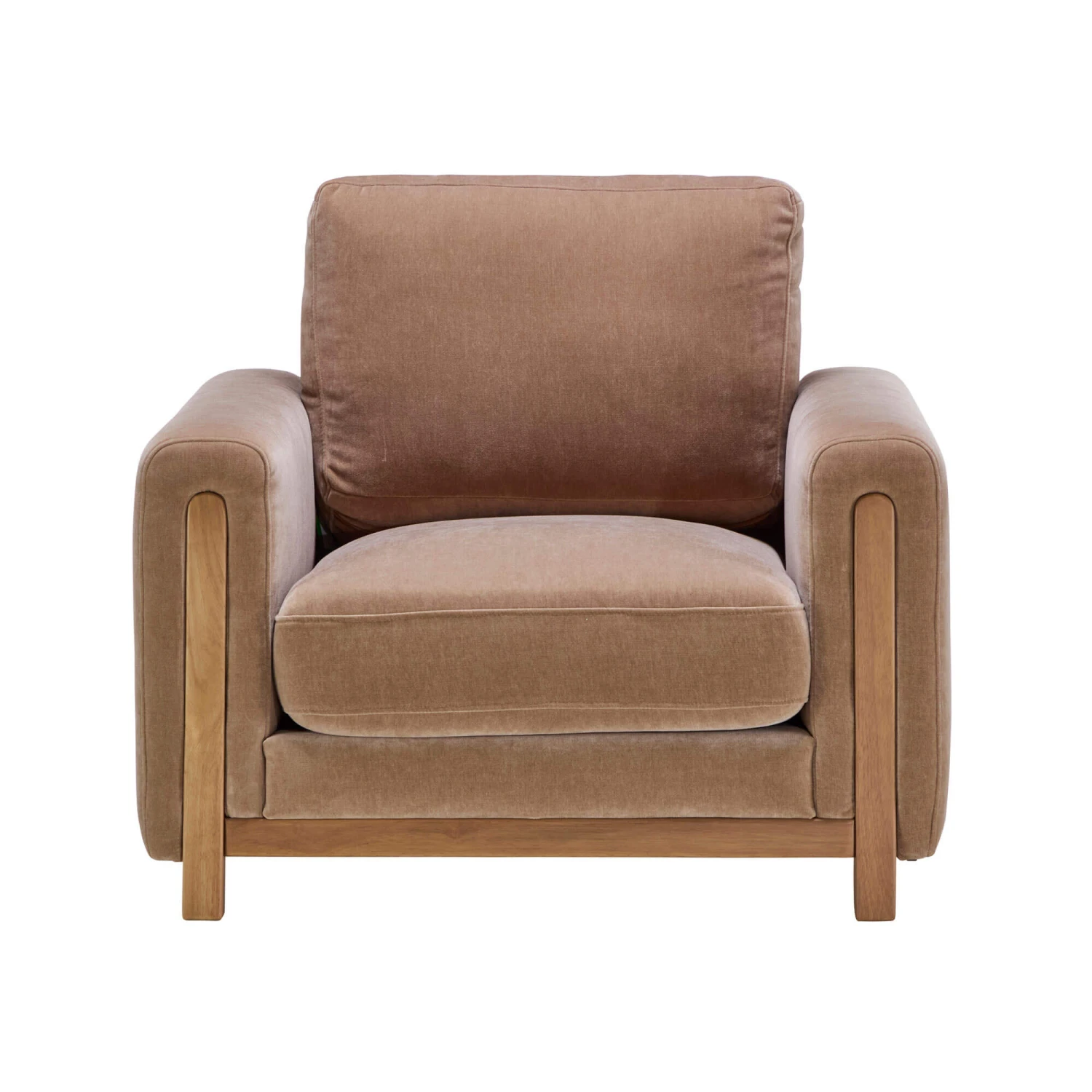 Leila Fawn Fabric Armchair 4 Leila Fawn Fabric Armchair - Image 2