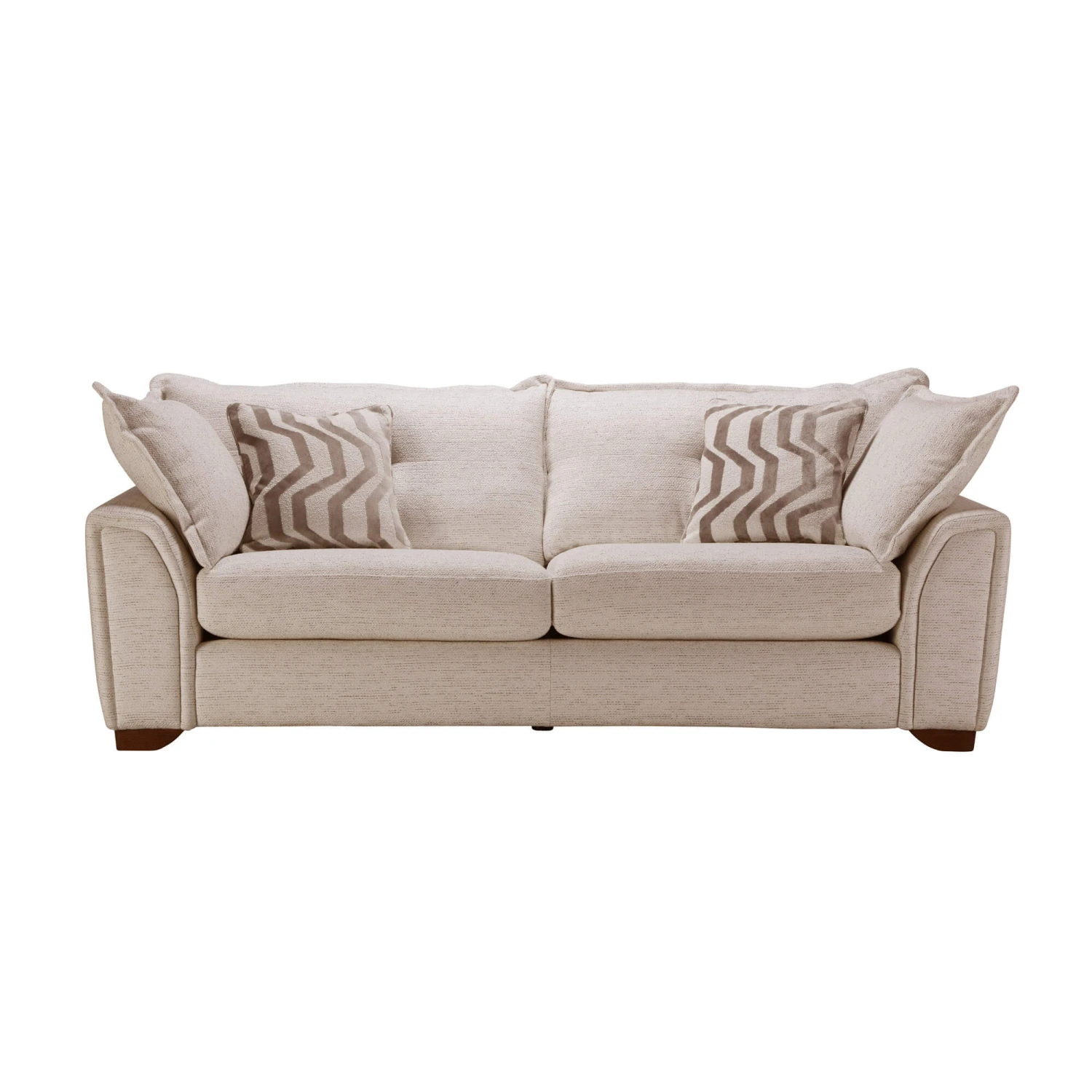 Tianna Avana Cream Fabric 3 Seater Sofa 6 Tianna Avana Cream Fabric 3 Seater Sofa - Image 4