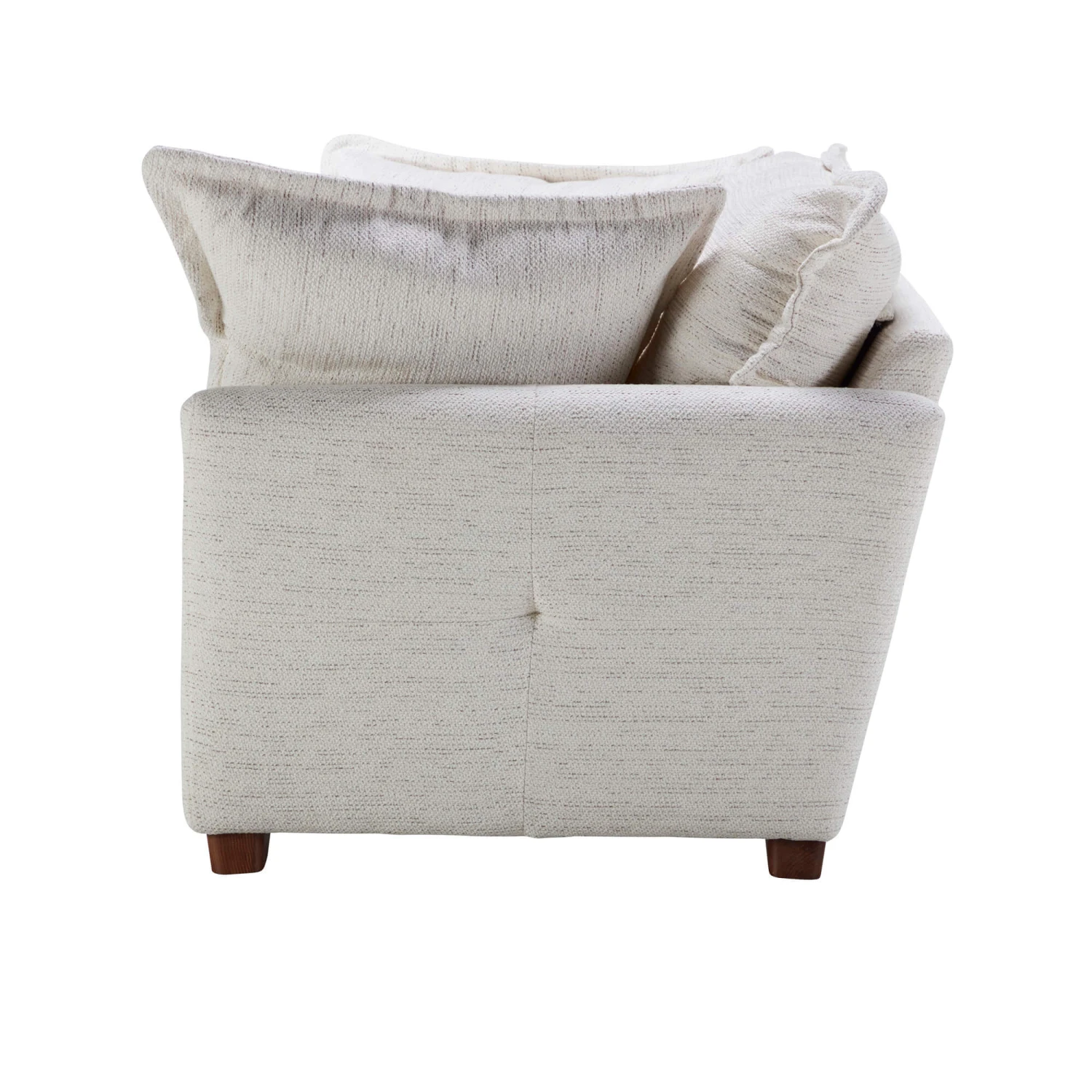 Tianna Avana Cream Fabric Cuddler Sofa 5 Tianna Avana Cream Fabric Cuddler Sofa - Image 3
