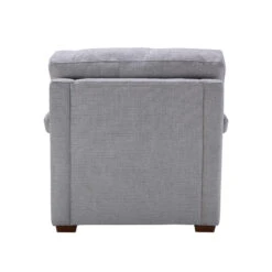 Houston Grey Fabric Armchair -Housing Units Shop 37eb68528ca819f5542290e24fd395f8