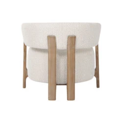 Jesmond Cream Fabric Lounge Chair -Housing Units Shop 385a2a94198fbd5c5c0e8d929e357b51