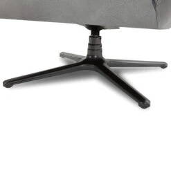 Casper Grey Fabric Swivel Chair -Housing Units Shop 388cf06156a04bec4562b79d580d461d