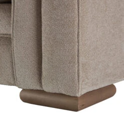 Theodora Peru Linen Fabric Snuggler Sofa -Housing Units Shop 38ea0ab4847545fad0a6f970e13075f8