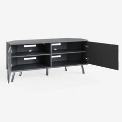 Frank Olsen Elevate Grey LED And Intelligent Eye Corner TV Unit -Housing Units Shop 3a22caf42b6157d8c9855c1edcdea965