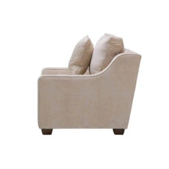 Haddon Imperial Oyster Fabric Snuggler Chair -Housing Units Shop 3a53a1e093be8d0a98d25ed211400b49