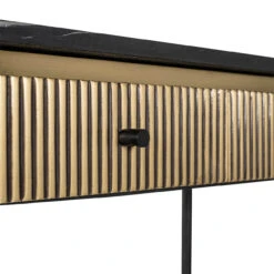 Ivette 2 Drawer Gold Console Table Gold -Housing Units Shop 3ab40a2f7aafabb4bdad355410536352