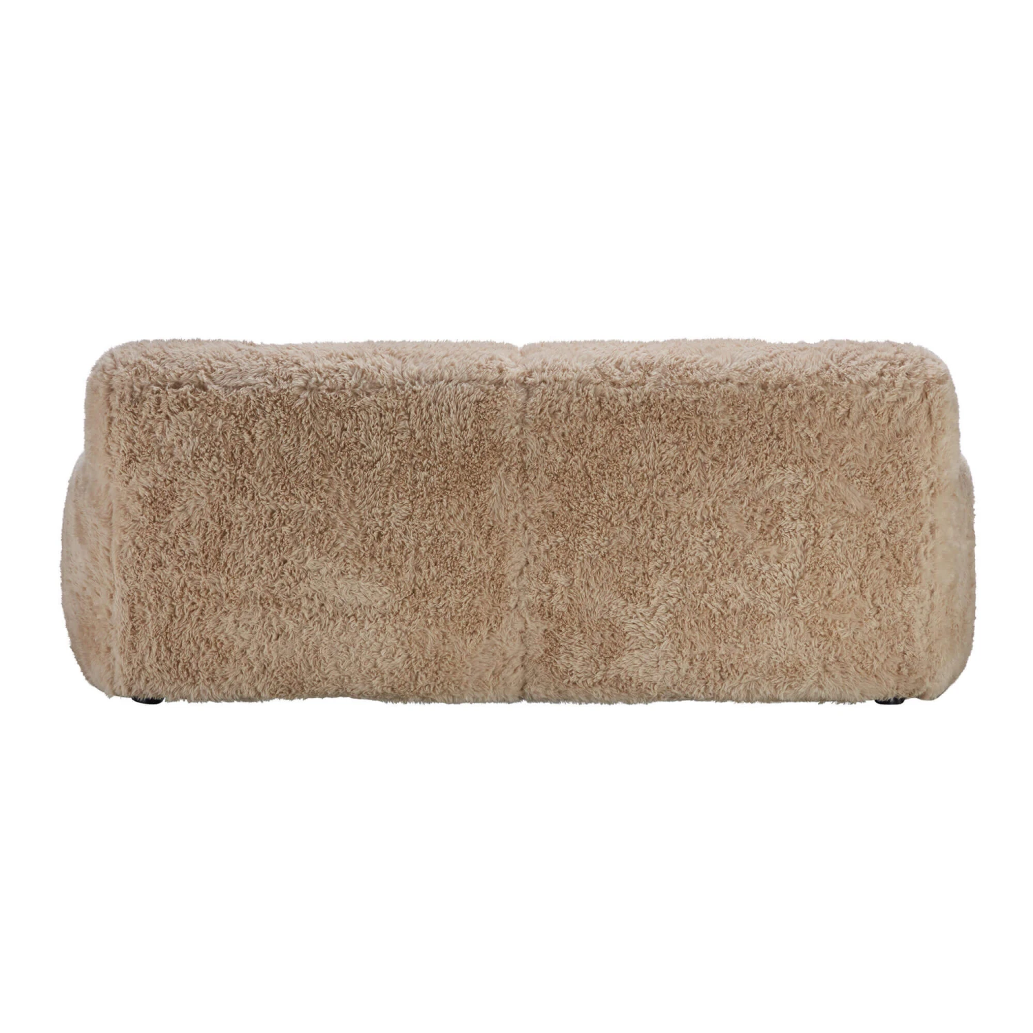 Amelia Sand Beige Faux Sheepskin 3 Seater Sofa 6 Amelia Sand Beige Faux Sheepskin 3 Seater Sofa - Image 4