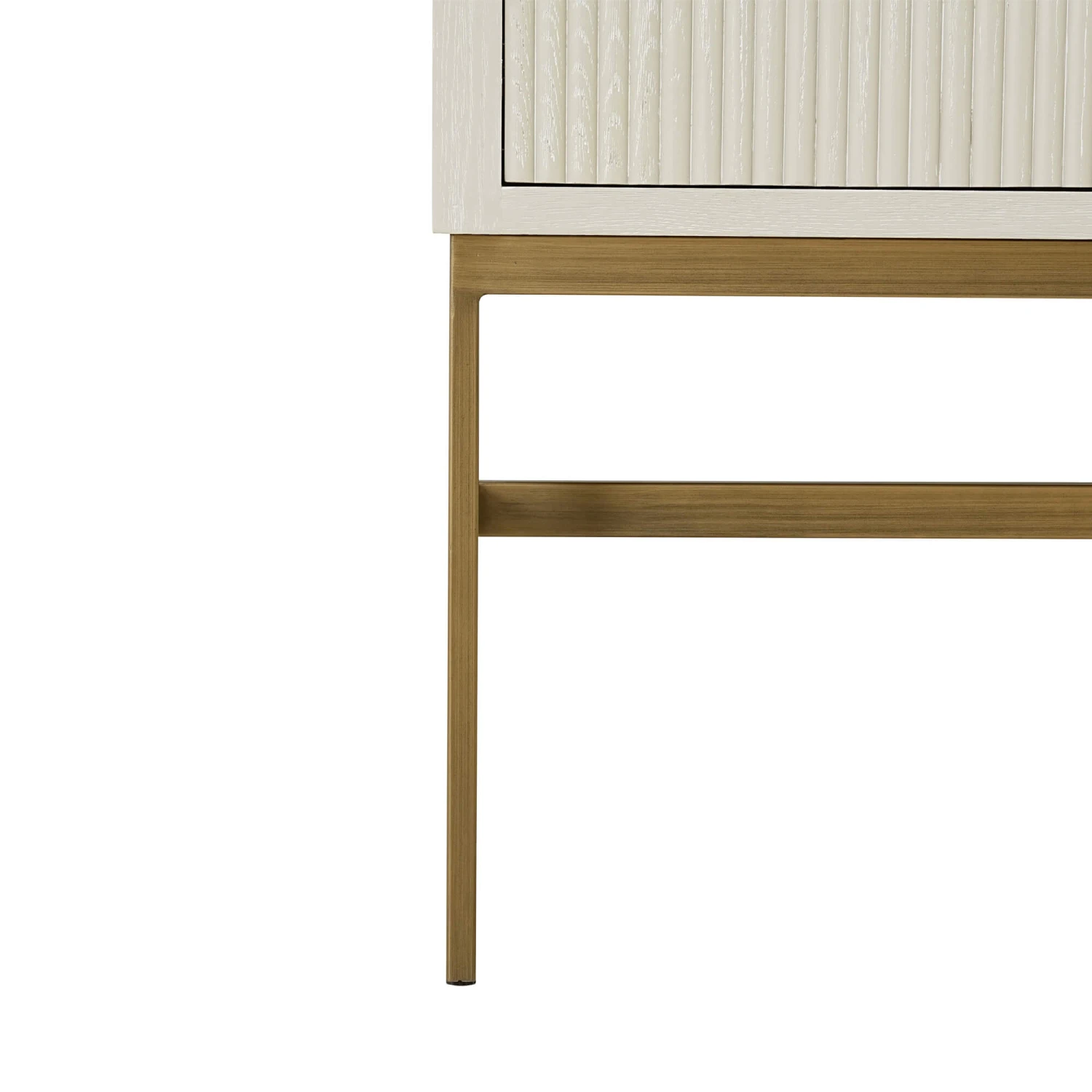 Serenity White Reeded 2 Door Drinks Cabinet 11 Serenity White Reeded 2 Door Drinks Cabinet - Image 10