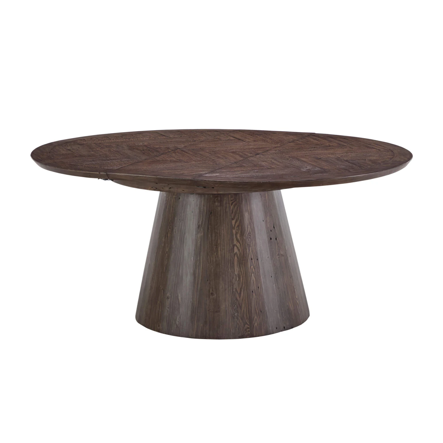 Artemis Round Wooden Extending Dining Table 4 Artemis Round Wooden Extending Dining Table - Image 2