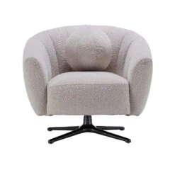 Gisele Ivory Boucle Fabric Swivel Chair 12 Gisele Ivory Boucle Fabric Swivel Chair -Housing Units Shop 3d131b3d790d5f72b7c5b4bb52264a1a