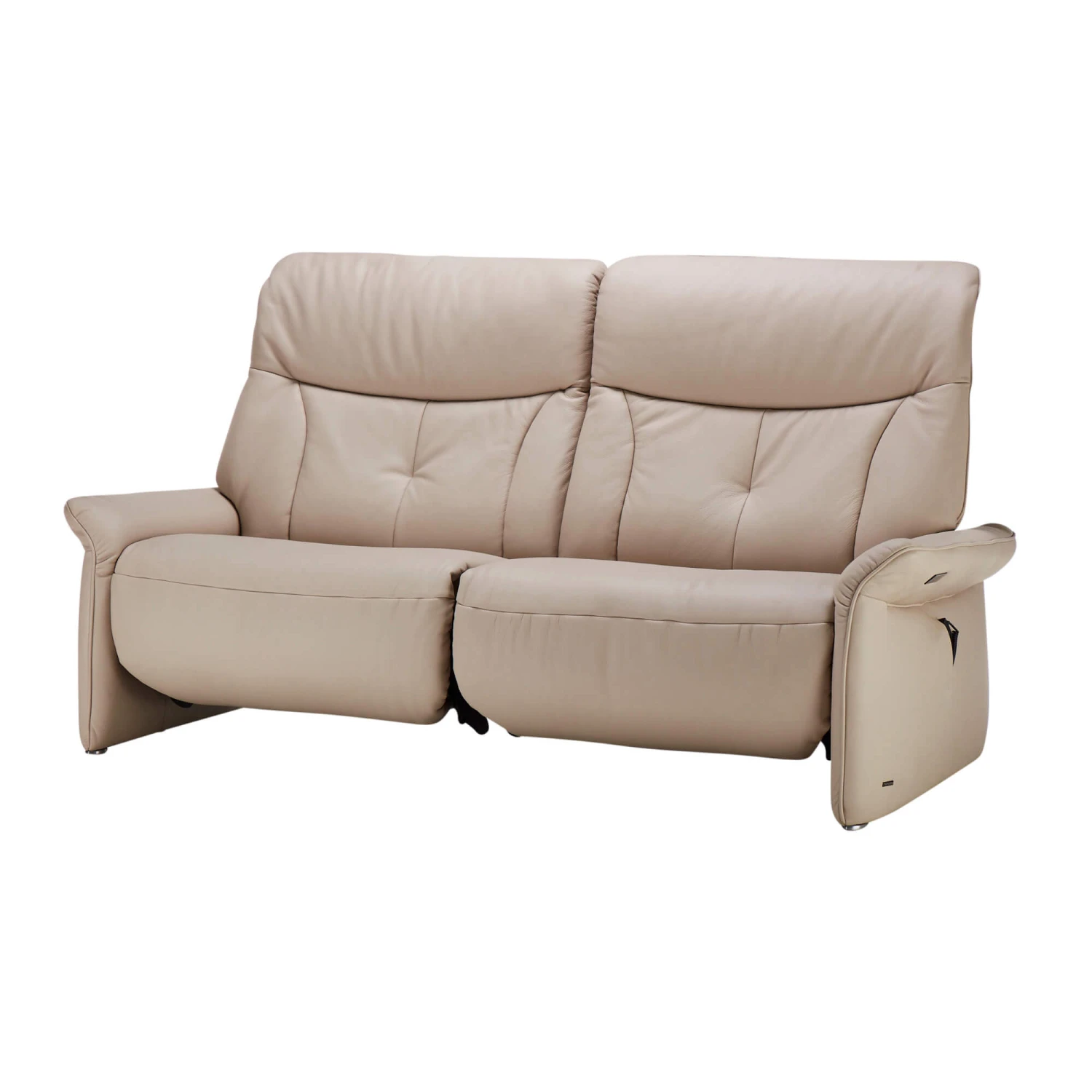 Himolla Lupo Cream Leather 3 Seater Electric Recliner Sofa 4 Himolla Lupo Cream Leather 3 Seater Electric Recliner Sofa - Image 2