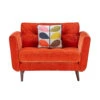 Orla Kiely Ivy Snuggler Sofa In Derry Orange Fabric -Housing Units Shop 3f406597f68e35068da7b2471b3619d2