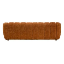 Claudia Rust Orange Fabric 3 Seater Sofa -Housing Units Shop 4010511d1cb5eafdd05b90e789d74aa3