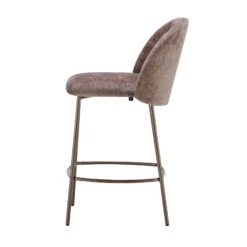 Connubia Tuka Mid Fixed Brown Fabric Bar Stool -Housing Units Shop 4055d64fcbb0441b10b46f6e00ebef13 1