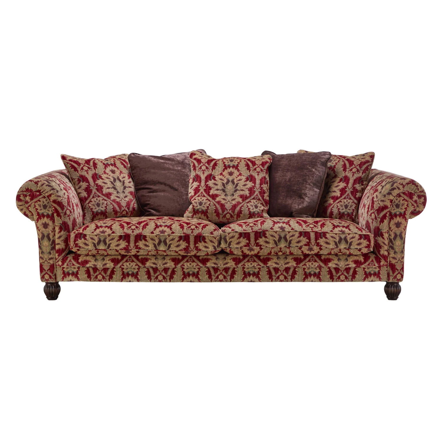 Tetrad Elgar Enigma Claret Red Fabric Grand Sofa 3 Tetrad Elgar Enigma Claret Red Fabric Grand Sofa