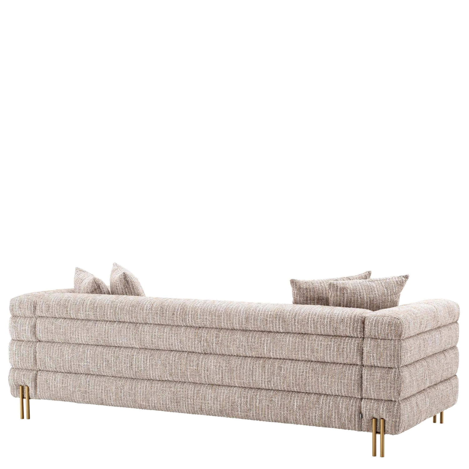 Eichholtz York Sofa In Mademoiselle Beige Fabric 7 Eichholtz York Sofa In Mademoiselle Beige Fabric - Image 5