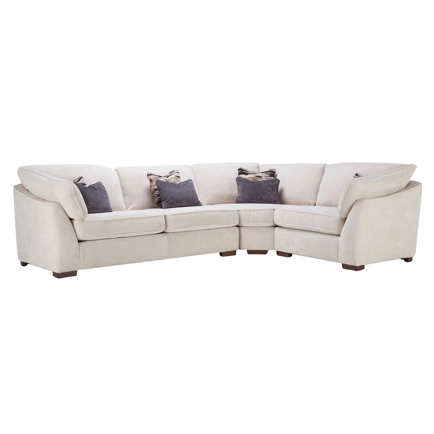 Imogen Oyster Fabric Corner Sofa 3 Imogen Oyster Fabric Corner Sofa