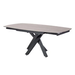 Alberto Travertine Effect 190cm Extending Dining Table