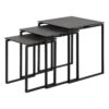 Kalina Black Nest Of Tables