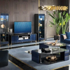 Celeste High Gloss Cobalt Blue Rectangular Coffee Table 9 Celeste High Gloss Cobalt Blue Rectangular Coffee Table -Housing Units Shop 46e228bb8904750a6e2f4acc04a91110