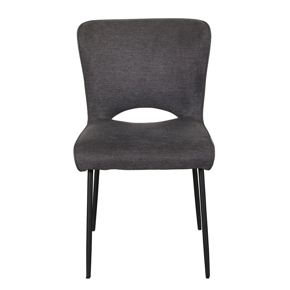 Allegri Extending Sintered Stone Top & Grey Leg Dining Table With 4 Mina Dark Grey Dining Chairs 9 Allegri Extending Sintered Stone Top & Grey Leg Dining Table With 4 Mina Dark Grey Dining Chairs - Image 7