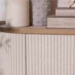 Serenity White Reeded 4 Door Sideboard -Housing Units Shop 47b99a3db900bb94cabdf7a826c7c5e3