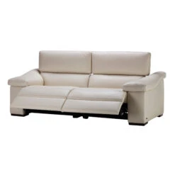 Natuzzi Gioia Dream White Leather 2 Seater Electric Recliner Sofa -Housing Units Shop 49d24e4ed8aa986e67982343c6ee077e