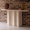 Novara Travertine Effect Console Table 2 Novara Travertine Effect Console Table -Housing Units Shop 49ecd201b6c603f88333821733474a5a