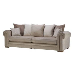 Theodora Peru Linen Fabric Extra Large Pillow Back Split Sofa -Housing Units Shop 4a3fe6bb147d443c619e37340f3e257d