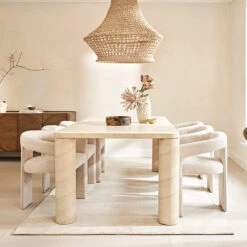 Iris 200cm Rectangular Dining Table