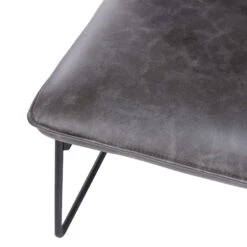 Clarence Grey Faux Leather Left-Hand Corner Dining Bench -Housing Units Shop 4c034eacf59c318fcfae1112d4909341