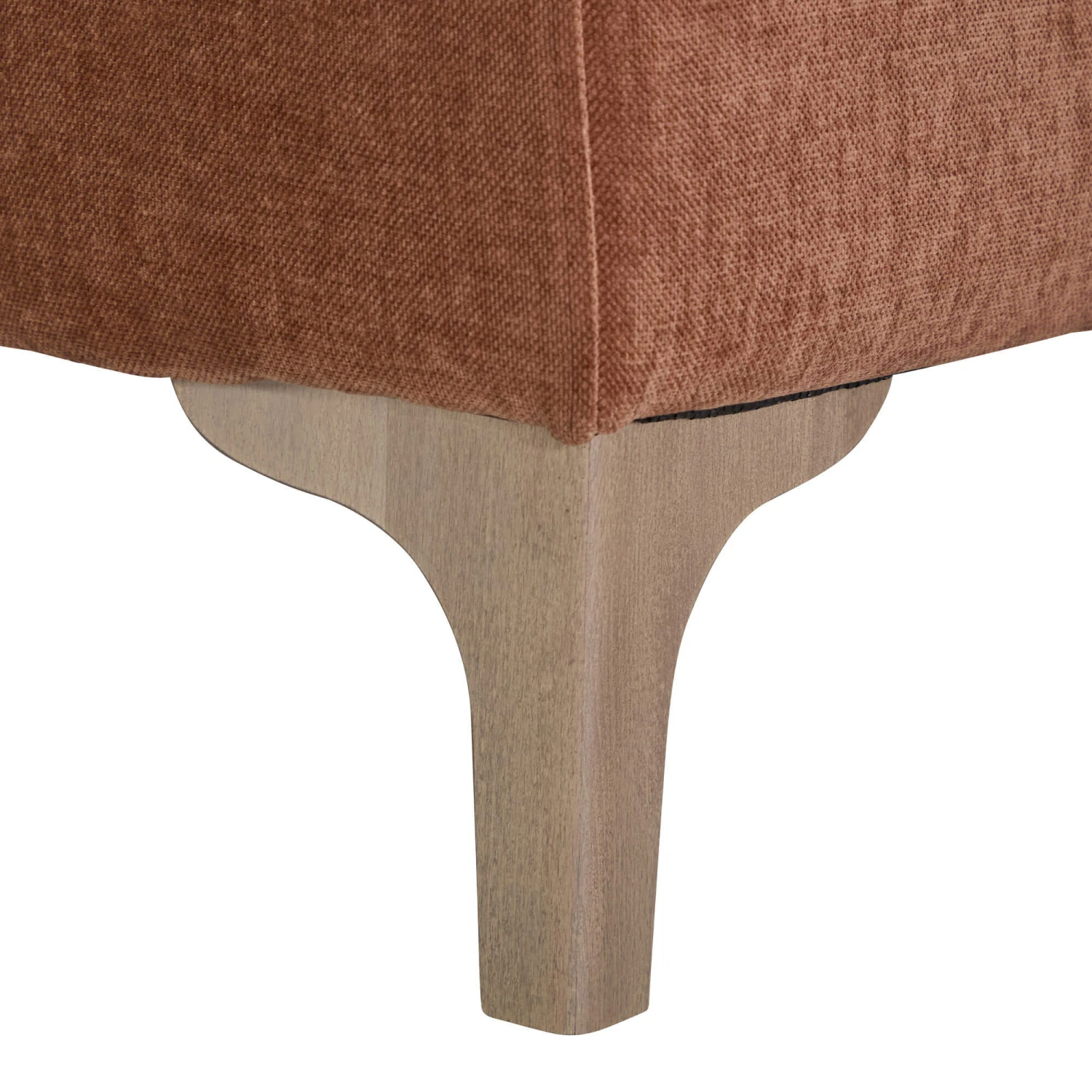 Miranda Dusky Apricot Fabric Cuddler Sofa 9 Miranda Dusky Apricot Fabric Cuddler Sofa - Image 7